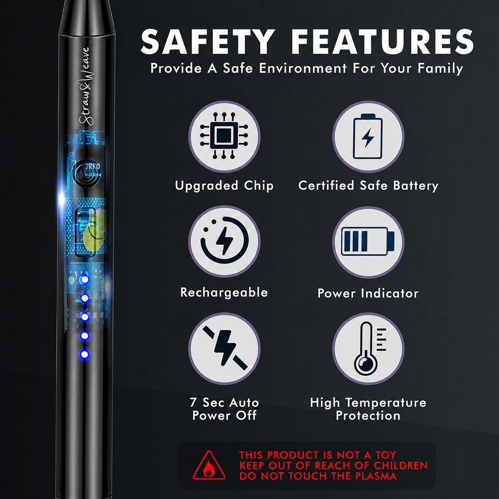 USB Rechargeable Electric Kitchen Lighter – Windproof, Flameless Arc Lighter for Gas Stove, Candles & Diwali (Pack of 1)